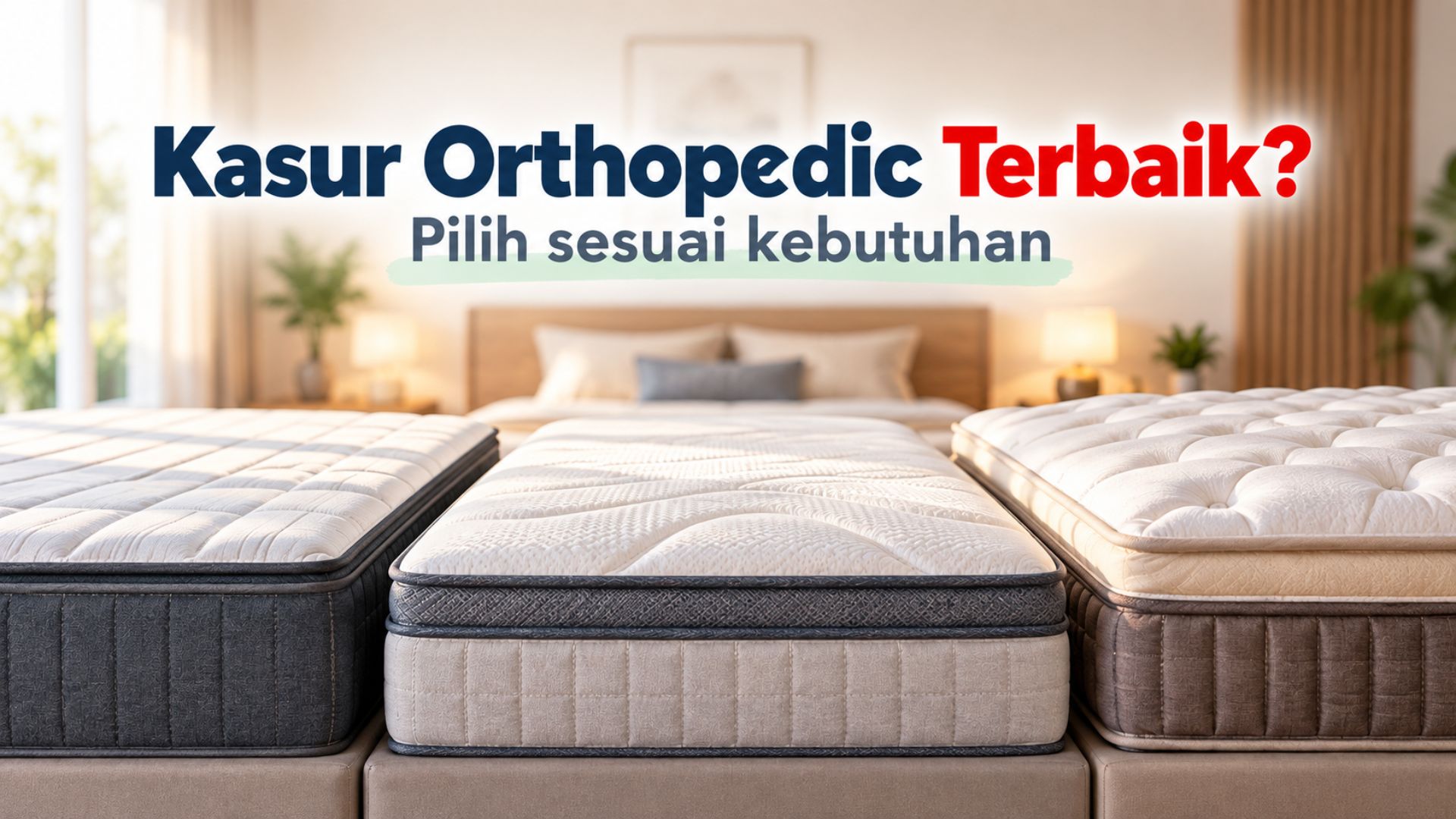 Kasur Orthopedic Terbaik: Cara Memilih Sesuai Kebutuhan