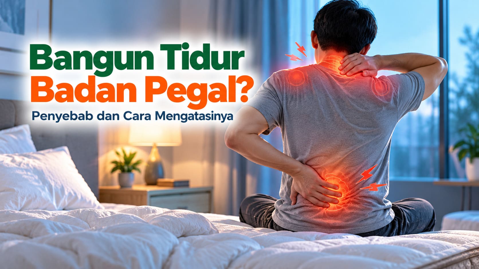 Penyebab Bangun Tidur Badan Pegal dan Cara Mengatasinya