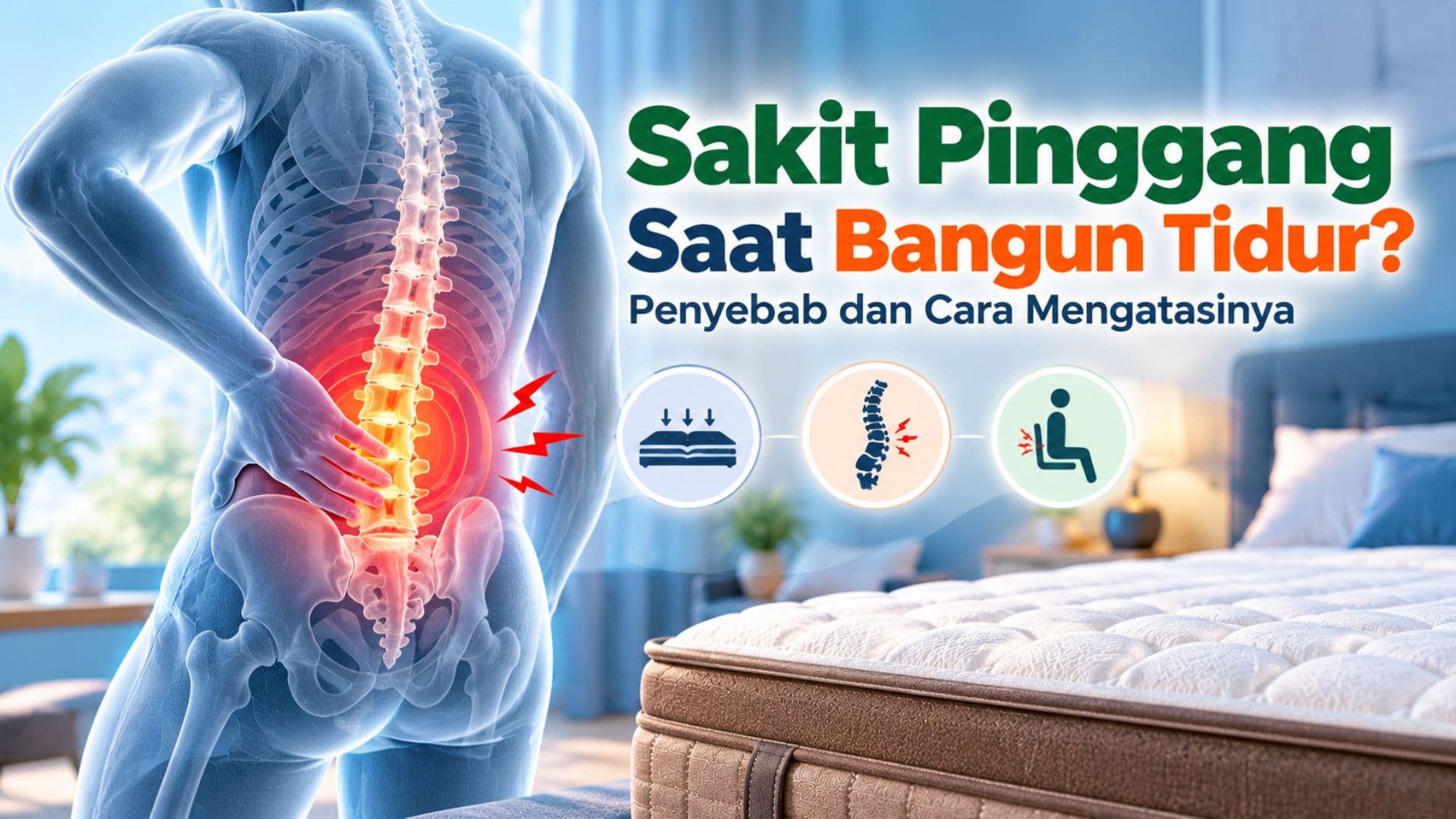 Sakit Pinggang Saat Bangun Tidur: Penyebab dan Cara Mengatasinya